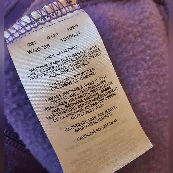 Columbia Girls Fleece Zip-Up Size 4/5 (XXS) - Picture 5 of 5